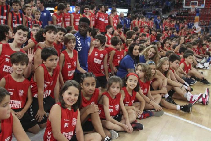 Cantera del Baskonia, en una imagen de archivo