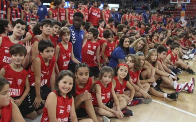 Cantera del Baskonia, en una imagen de archivo