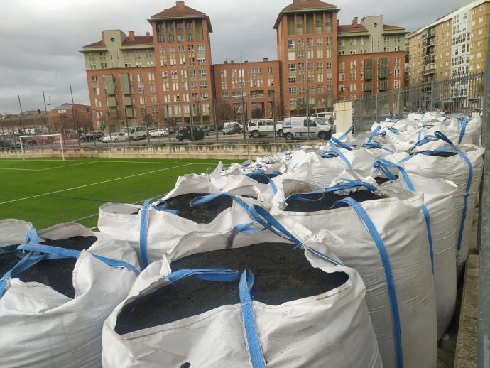 Los microplásticos que la riada se llevó en San Jorge