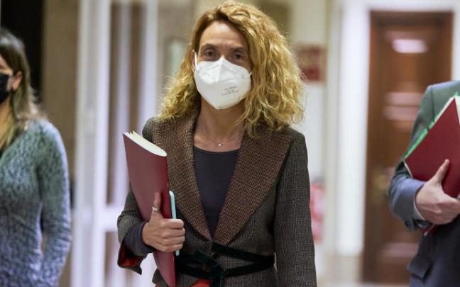 La presidenta del Congreso, Meritxell Batet. La presidenta del Congreso, Meritxell Batet.