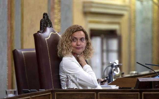 La presidenta del Congreso, Meritxell Batet, en una sesión plenaria La presidenta del Congreso, Meritxell Batet, en una sesión plenaria