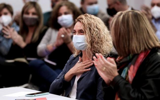 Batet ha sido respaldada por los socialistas catalanes en un acto el pasado fin de semana Batet ha sido respaldada por los socialistas catalanes en un acto el pasado fin de semana