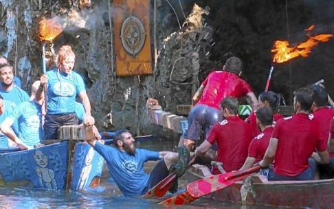 Imagen del juego del ‘bauprés’. Foto: EITB