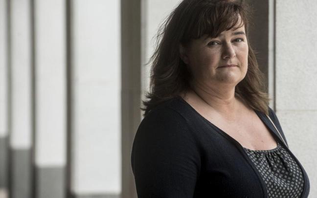 Itziar Loinaz, madre de Julen Serrano.