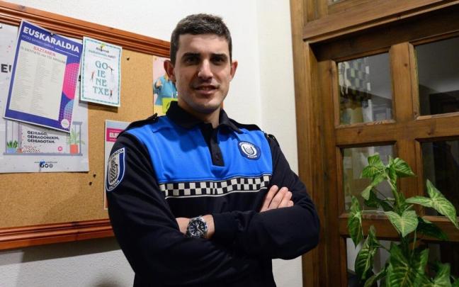 Xabier Huarte Ruiz, el nuevo agente municipal. Xabier Huarte Ruiz, el nuevo agente municipal.