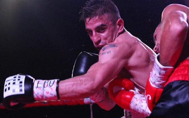 Látigo Pérez, en un combate anterior