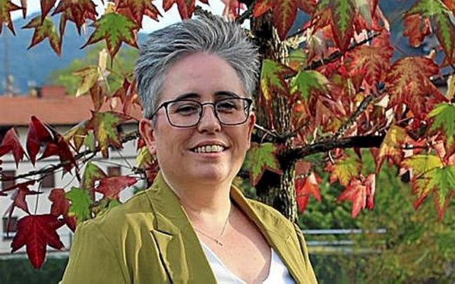 Olatz Urkiza pasó su infancia en Garbe y ahora vive en Mikele. | FOTO: EAJ/PNV