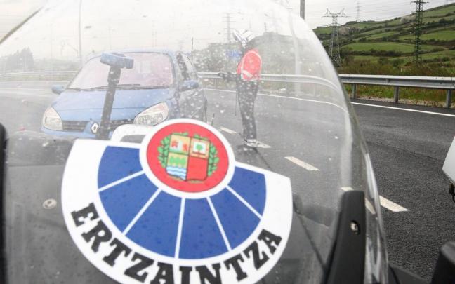 Control de tr&aacute;fico de la Ertzaintza