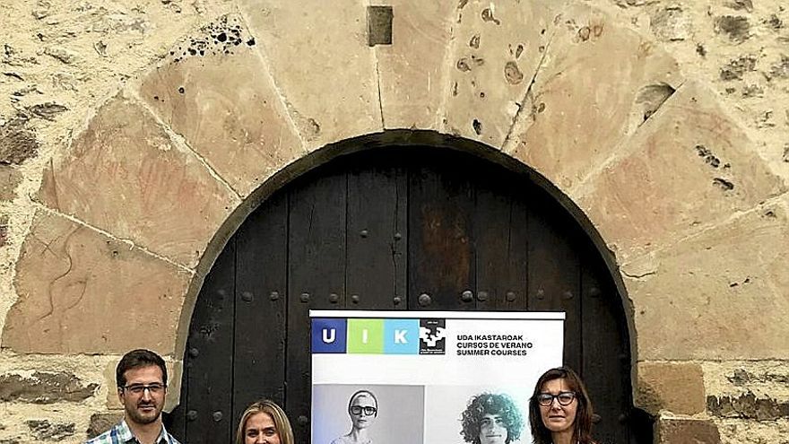 Adur Ugartemendia, Leire Artola e Itziar Alkorta.