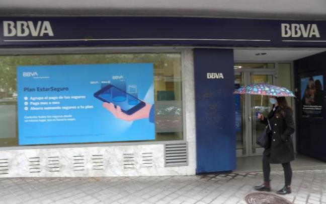 Oficina del BBVA. Oficina del BBVA.