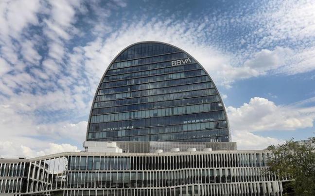 Sede del BBVA en Madrid. Sede del BBVA en Madrid.