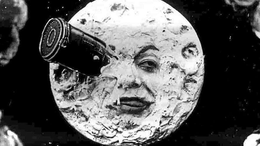 ‘Viaje a la Luna’, de Georges Méliès. | FOTO: JAVIER COLMENERO