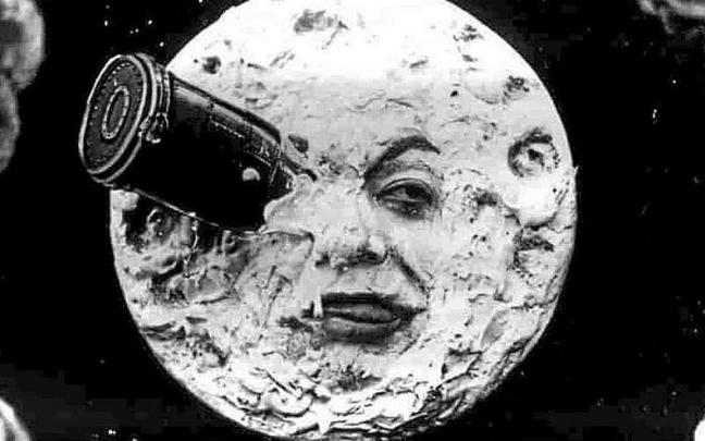 ‘Viaje a la Luna’, de Georges Méliès. | FOTO: JAVIER COLMENERO
