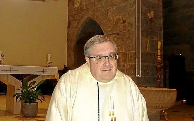 El actual p&aacute;rroco de O&ntilde;ati, el eibarr&eacute;s Horacio Argarate. | FOTO: A.D.