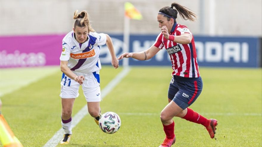 Carla Morera, con la SD Eibar.