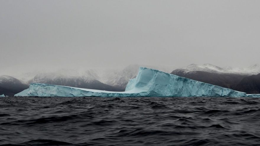Bloques de hielo marino en el Ártico