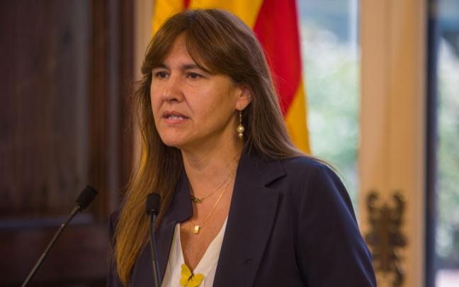 La presidenta del Parlament, Laura Borràs. La presidenta del Parlament, Laura Borràs.