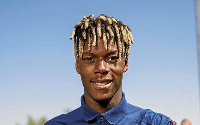 Nico Williams, en la concentración de la selección. Nico Williams, en la concentración de la selección.
