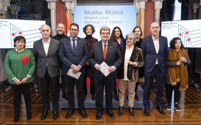 Bilboko Udalak MUSIKA-M&Uacute;SICA jaialdiaren 22. edizioa aurkeztu du