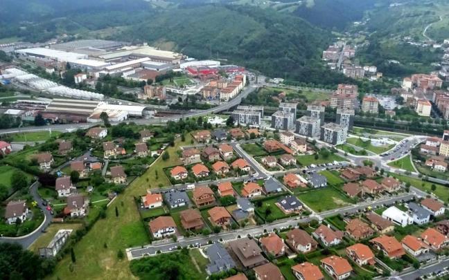 Vista general de la localidad de Llodio