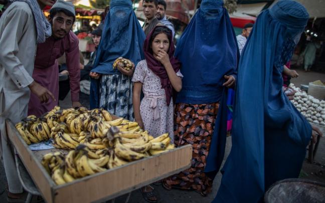 Las mujeres afganas exigen acceso al trabajo y a la educación secundaria.