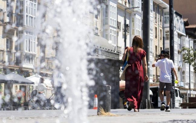 El termómetro superará los 40 grados en Vitoria este fin de semana
