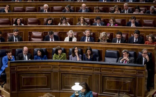 Pleno en el Congreso. Pleno en el Congreso.