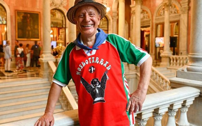 Pedro Prieto, comparsero de Moskotarrak y uno de los impulsores de los concursos gastron&oacute;micos de Aste Nagusia