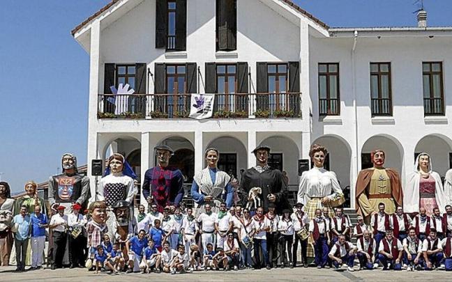 Despedida de altura en Irurtzun