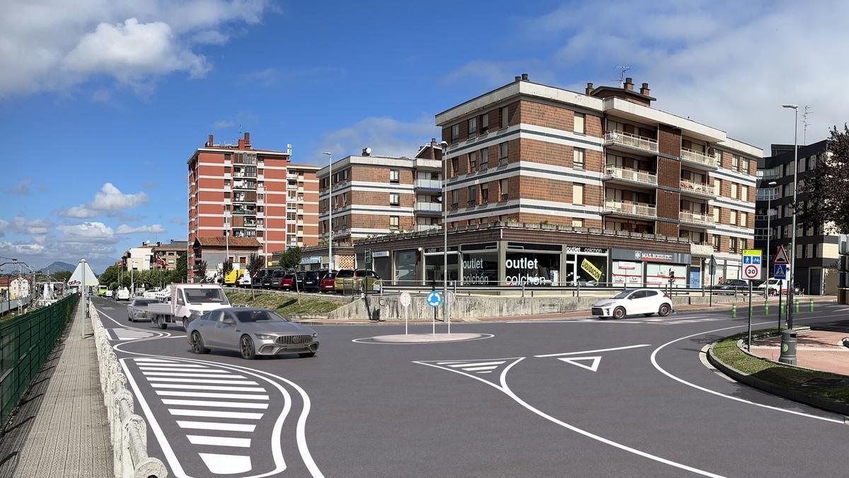 Infograf&iacute;a de la futura rotonda.