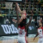 El Bilbao Basket, ante el Brose Bamberg en su &uacute;nica participaci&oacute;n en la BCL
