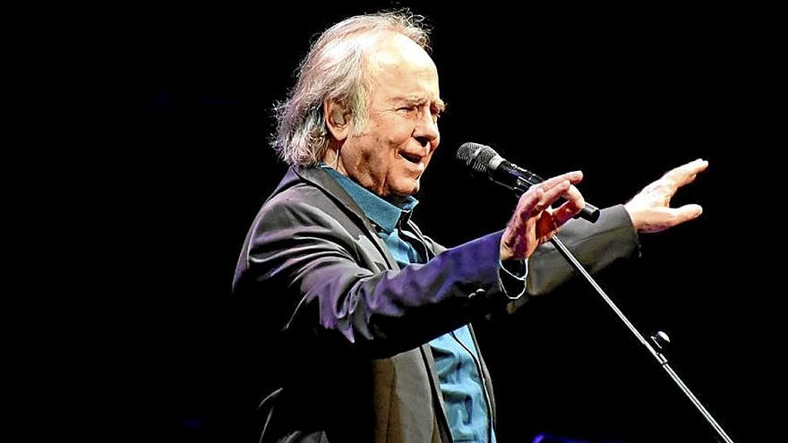 Serrat, en abril de este año en Nueva York.