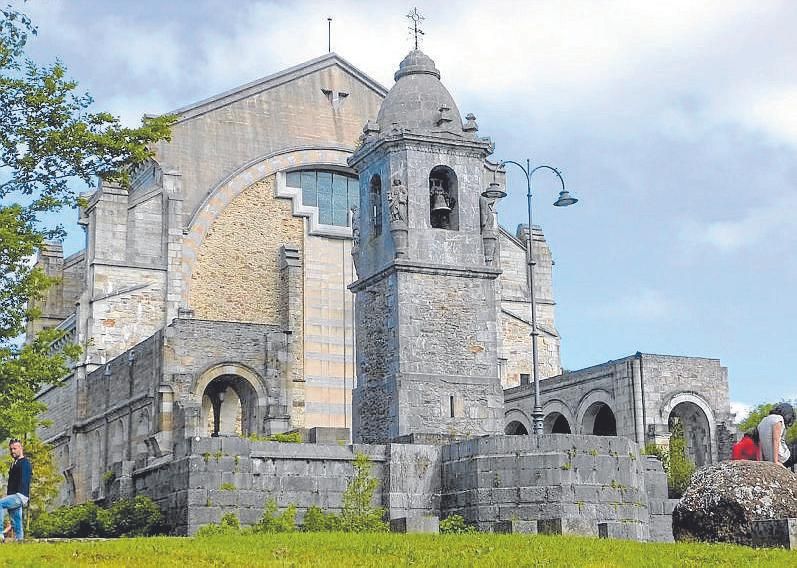 El santuario de Urkiola.