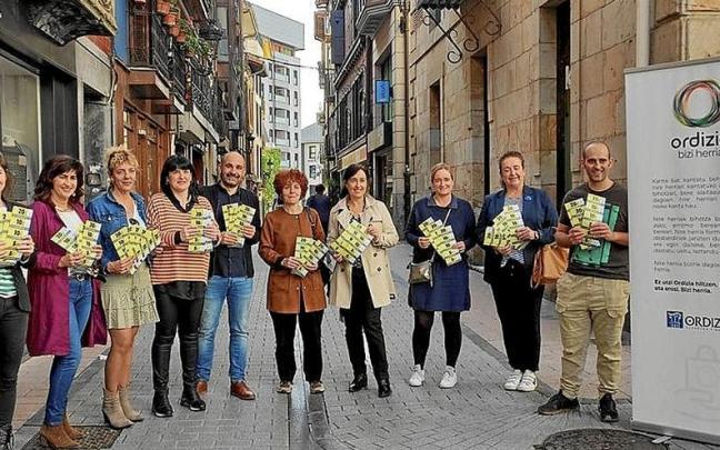 La campaña de bonos se pone en marcha este lunes. | FOTO: AYTO. ORDIZIA