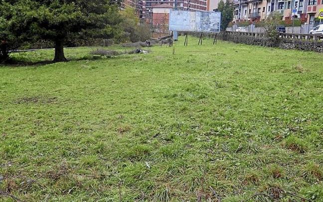 Udalak erosi duen Matxinportako lursaila. | ARGAZKIA: A.Z.