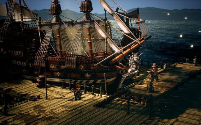 Captura del videojuego 'Octopath Traveler 2'. Captura del videojuego 'Octopath Traveler 2'.