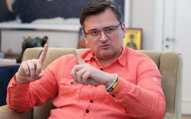 Dmytro Kuleba, ministro de Exteriores de Ucrania.