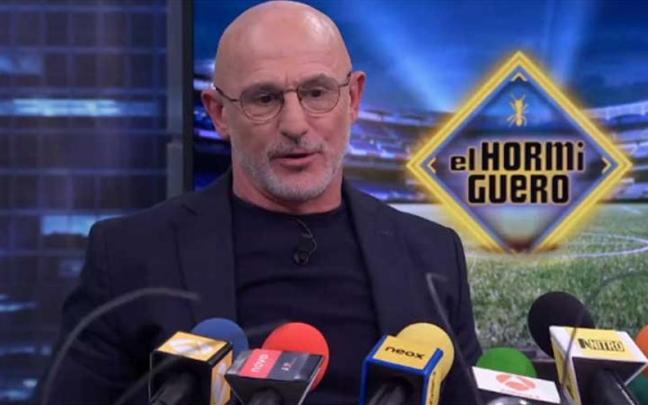Luis de la Fuente en 'El Hormiguero'. Luis de la Fuente en 'El Hormiguero'.
