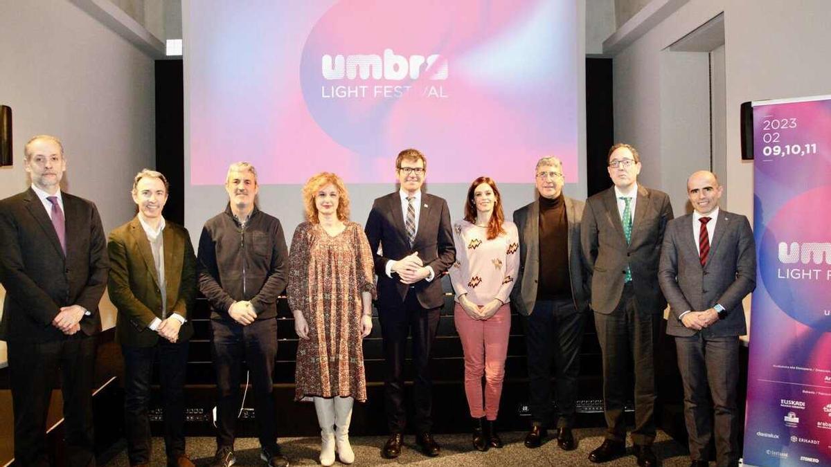 Presentación del Umbra Light Festival 2023 en Montehermoso