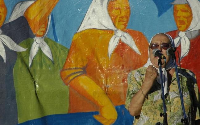 La presidenta de Madres de Plaza de Mayo, Hebe de Bonafini, en una imagen de archivo