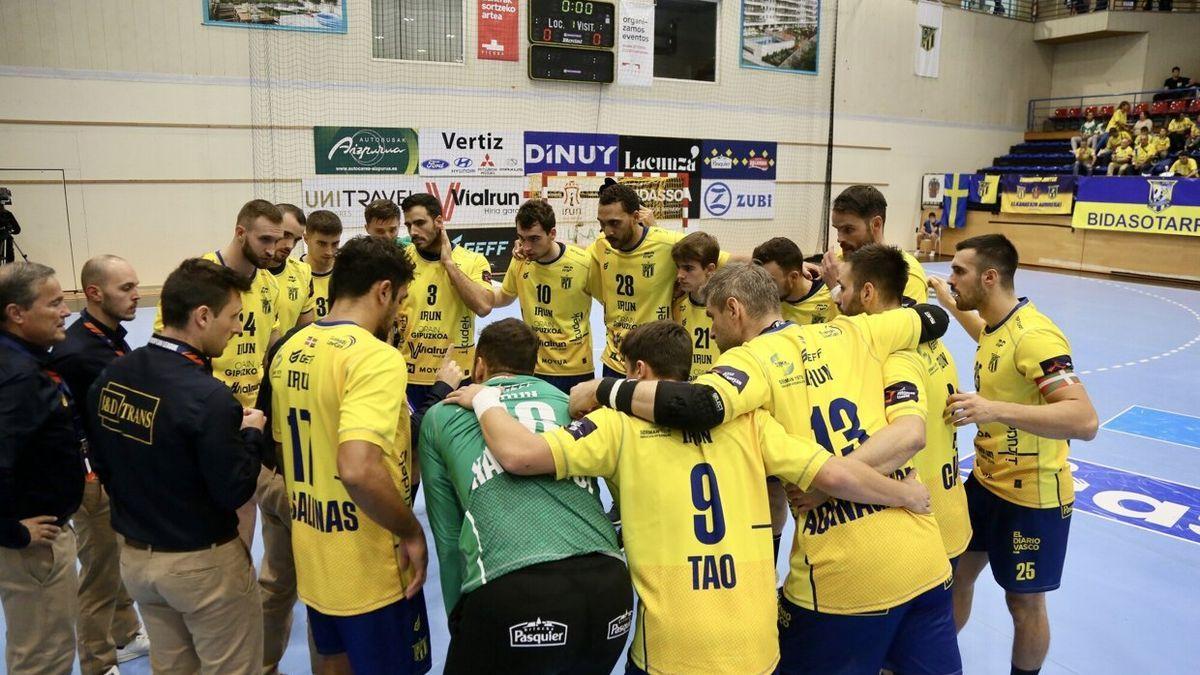Partido de la European League entre el Bidasoa y el Kolstad noruego