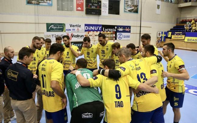 Partido de la European League entre el Bidasoa y el Kolstad noruego