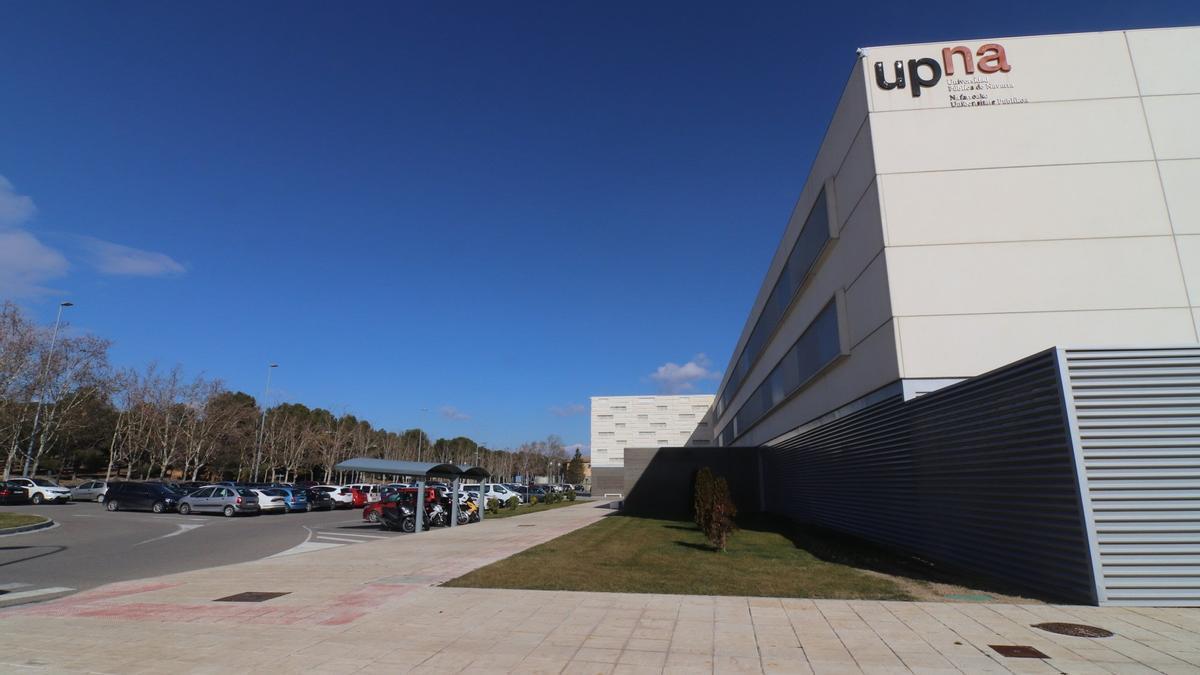 Vista del campus de Tudela de la UPNA.