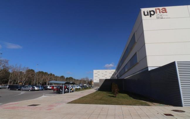Vista del campus de Tudela de la UPNA.