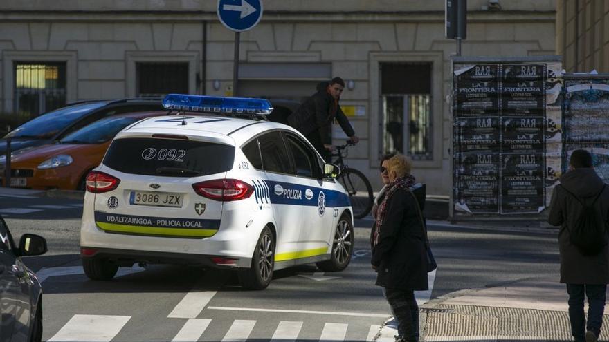 Un coche-patrulla de la Policía Local.