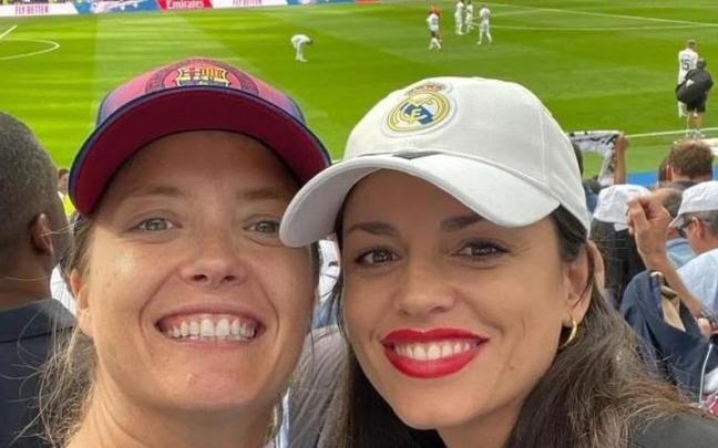 María Casado y Martina diRosso, en octubre en el Bernabéu en un Real Madrid-Barcelona. María Casado y Martina diRosso, en octubre en el Bernabéu en un Real Madrid-Barcelona.