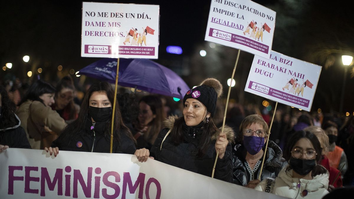 Manifestación 8M.