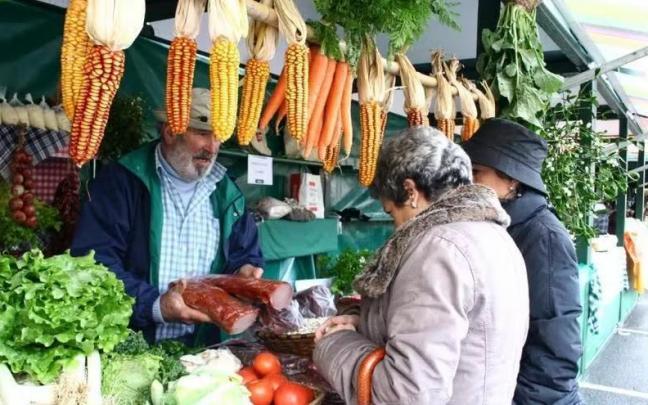 Los productos locales estarán presentes en la feria de Santa Lucía de Orozko.