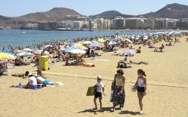Playa en Las Palmas de Gran Canaria Playa en Las Palmas de Gran Canaria