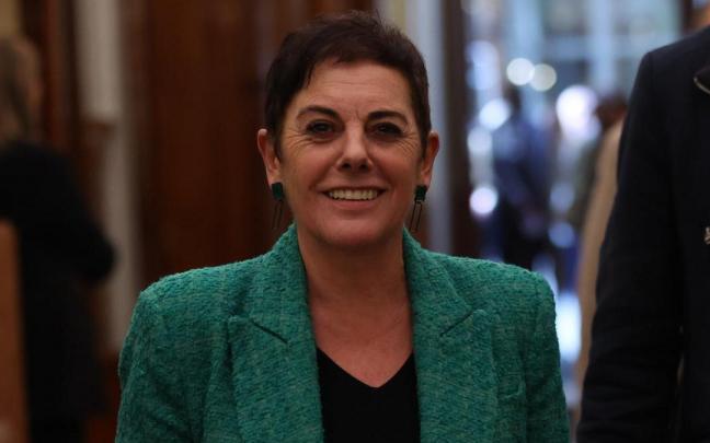 Mertxe Aizpurua, portavoz de EH Bildu en el Congreso.